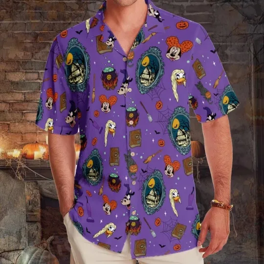 Discover Minnie Daisy Clarabelle Sanderson Sisters Hawaii Shirt, Hocus Pocus Halloween Ha