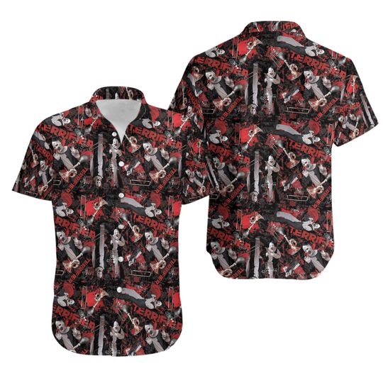 Terrifier Sketchy Hawaiian Shirt