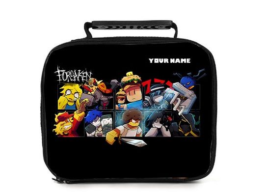 Forsaken All Characters Lunch Box (Name-Personalizeable)