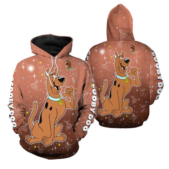 Scooby Doo Christmas 3D Hoodie For Men Women S-5XL
