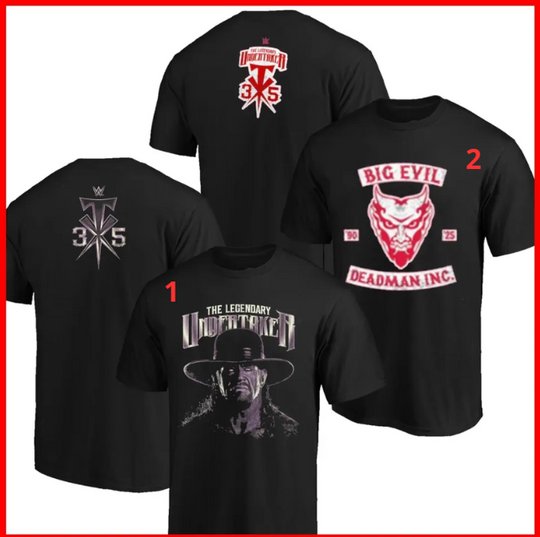 2025 The Undertake 35 Years Big Evil, Close-Up  Both Side T-Shirt