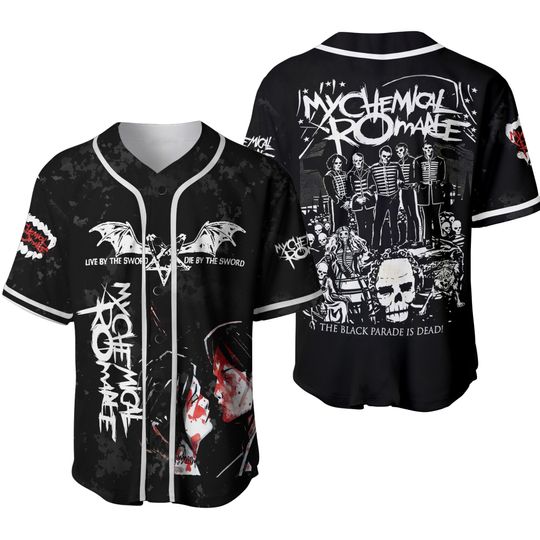 My Chemical Romance The Black Parade Personalized Baseball Jersey