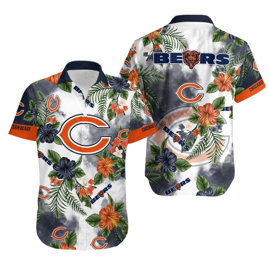 Chicago Team Bears Julytime Aloha Hawaiian Shirt