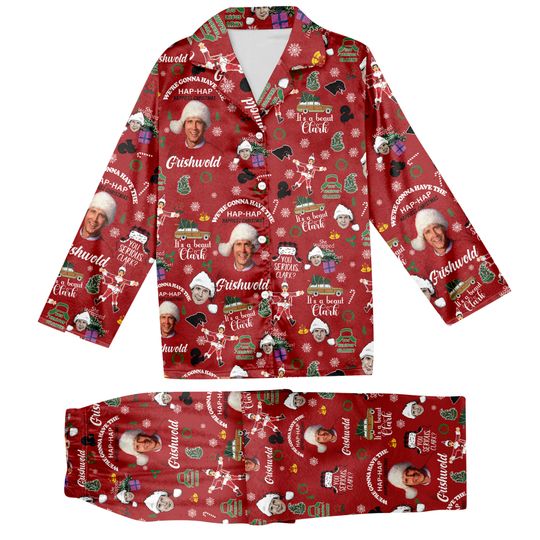 Griswold Christmas Pajamas Set National Lampoons Christmas Vacation Gift