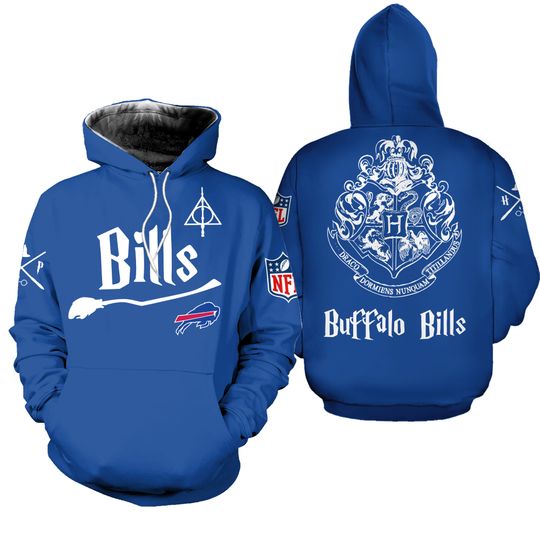 Buffalo Harry Potter Bills All Over Printed 3D Hoodie Gift For Fan