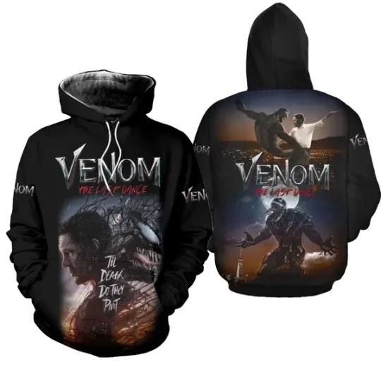 Bg Venom The Last Dance 3D Hoodie 3d All Over print