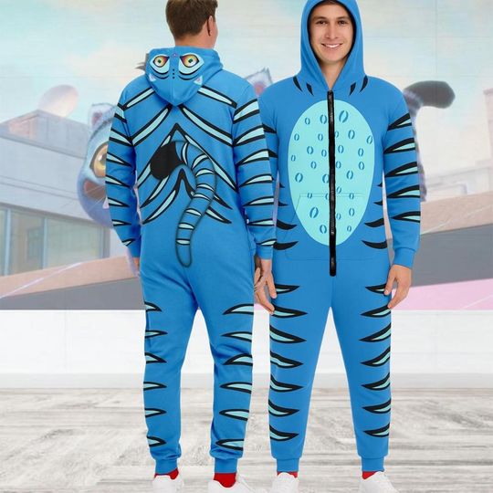 Kpop Tiger Onesies Jumpsuit, Derpy Tiger Costume, Derpy Tiger Jumpsuit, Tiger Costume One-Piece Pajamas, Halloween Tiger Costume