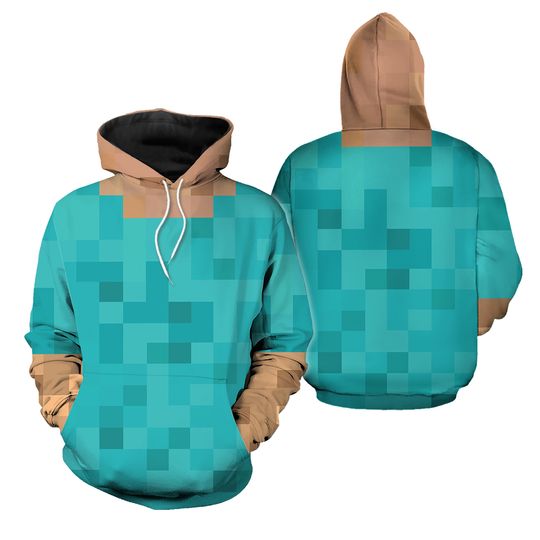 MC Steve Character Hoodie Jogger Set