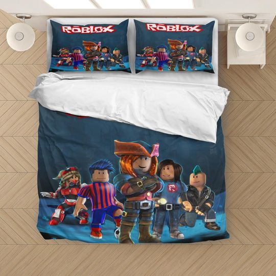 3D Roblox Game Bedding Set