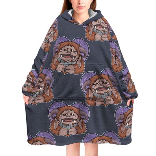 Ludo labyrinth inspired Blanket Hoodie