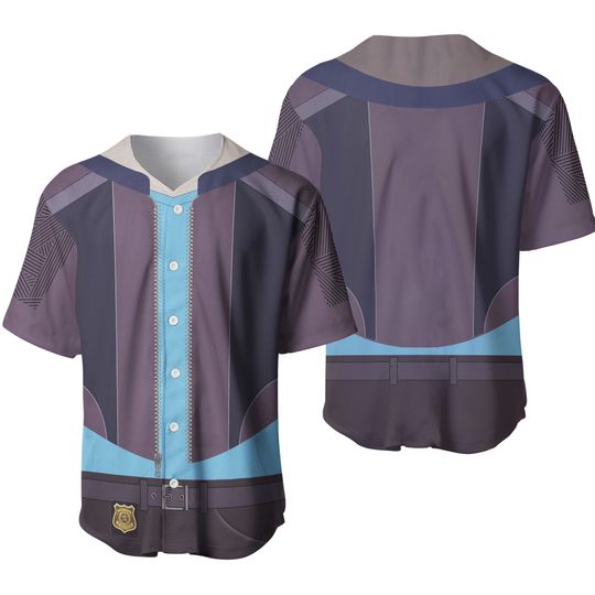 Judy Hopps Baseball Jersey, Zootopia Police Costume Shirt, Bunny Cop Cosplay Top, Disneyland Outfit, Zootopia 2 Cosplay Gift, Kids Jers