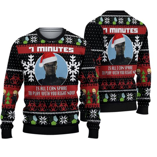 Albert Wesker Resident Evil 3D Ugly Sweater