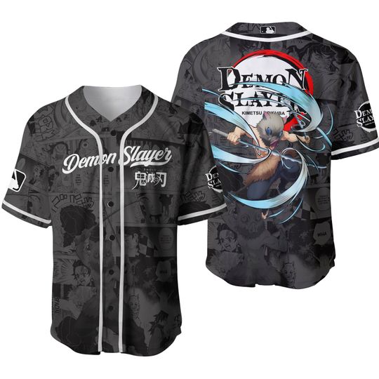 Hashibira Inosuke demon x Baseball Jersey
