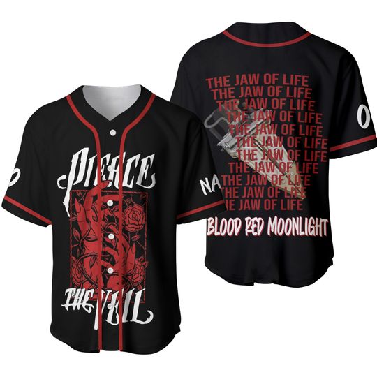 Pierce The Veil I Love You Personalized Baseball Jersey