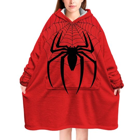 Spiderman Marvel Comics Oversized Blanket Hoodie