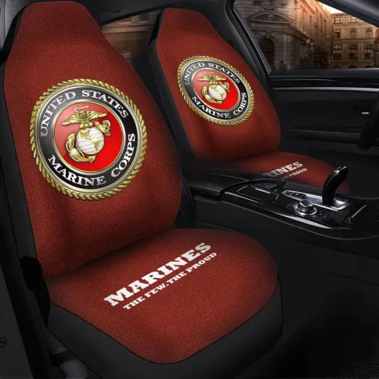 Marine Corps Car Seat Covers for Vehicle Protection