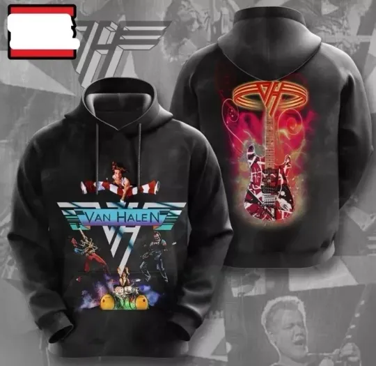 Discover van Rock Band Graphics Design 3D Hoodie Cool best hot