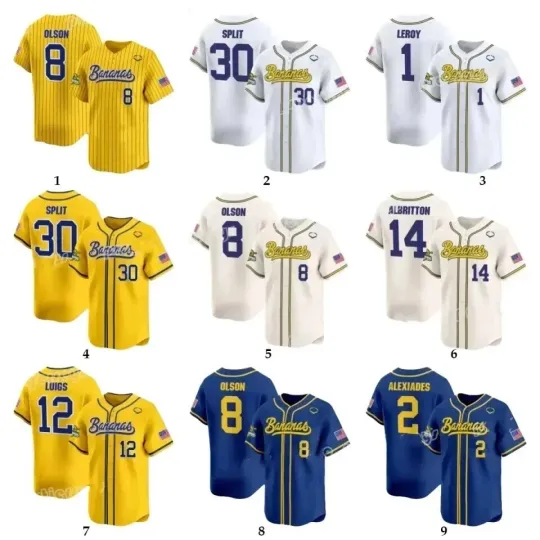 Discover Baseball Jersey - Choose Number Savannah Bananas Gift For Fans