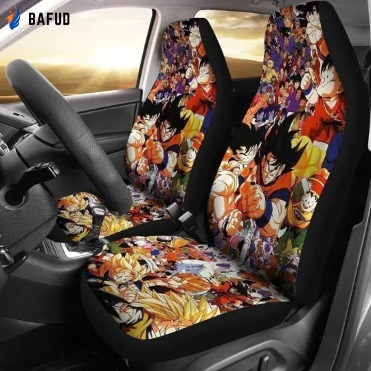 Dragon Ball Car Seat Covers