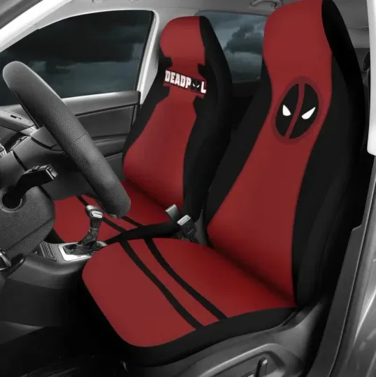 Deadpool Marvel Comics Car Seat Covers