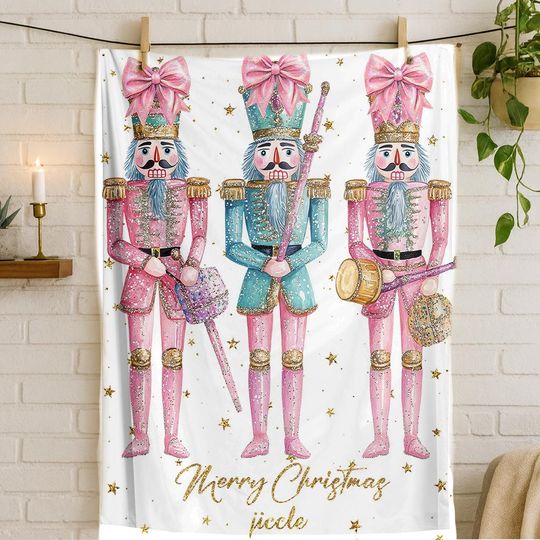 Discover Personalized Custom Blanket, Baby Christmas Blanket,Soft Minky Blanket, Gift for Kids