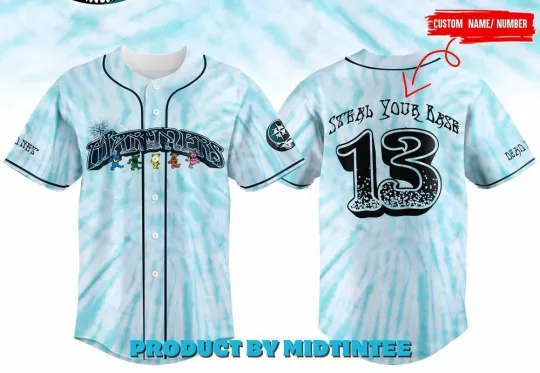 Discover Mariners Grateful D Night 2025 Customized Baseball Uniex Gift family B2015