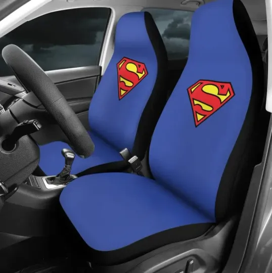 Superman DC Comics Car Seat Covers