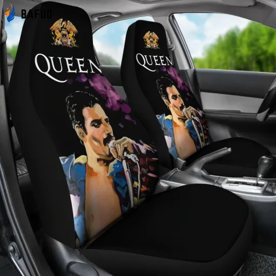 Discover Freddie Mercury Queen Car Seat Covers, Freddie Mercury Car Seat Cover For Fan