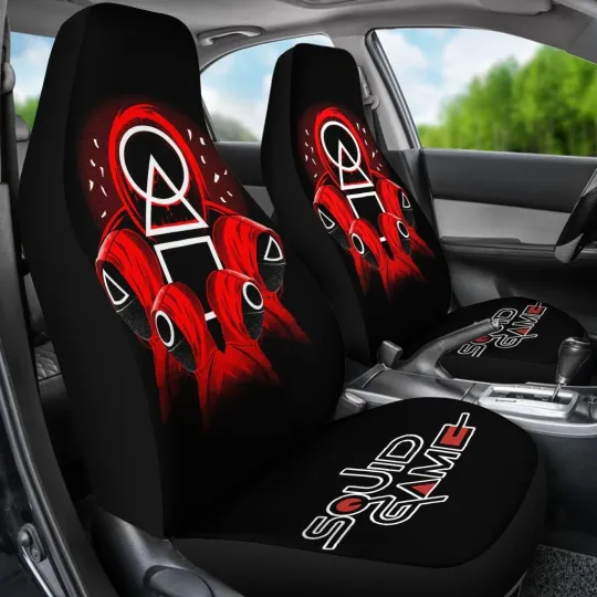 Discover Squid Cosplay Car Seat Covers