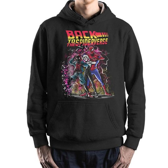 Spider-Man Back to the Spider-Verse Hoodie Unisex