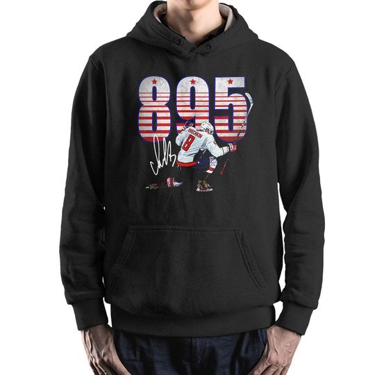 Discover Alexander Ovechkin 895 Career Goals Hoodie Unisex