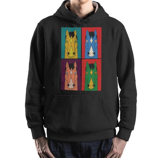 Discover BoJack Horseman Pop Art Vintage Hoodie