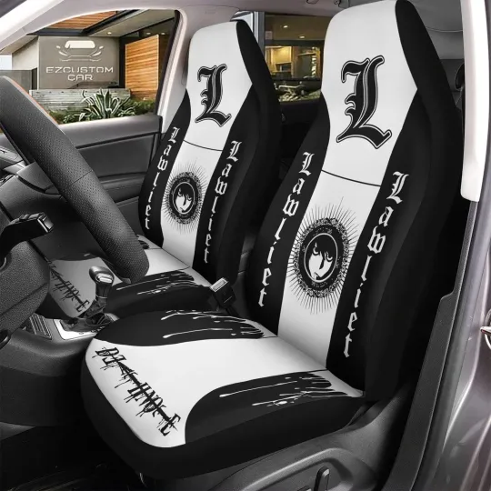 Discover Lawliet Anime Car Seat Covers