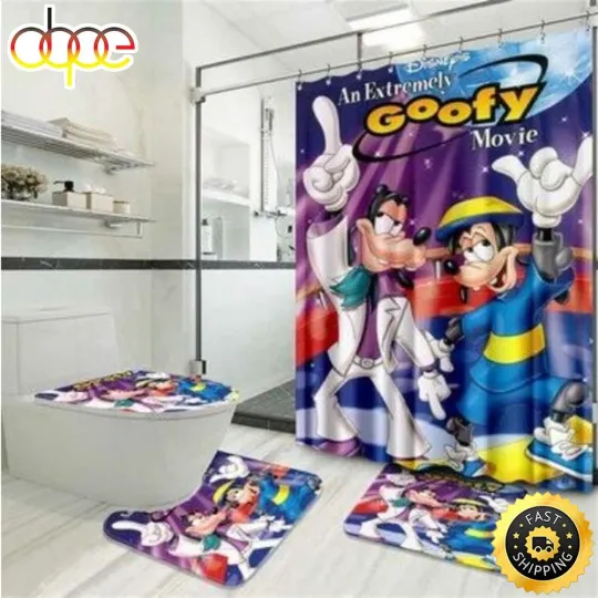 Disney Movies An Extremely Goofy Movie Shower Curtain Bathroom set