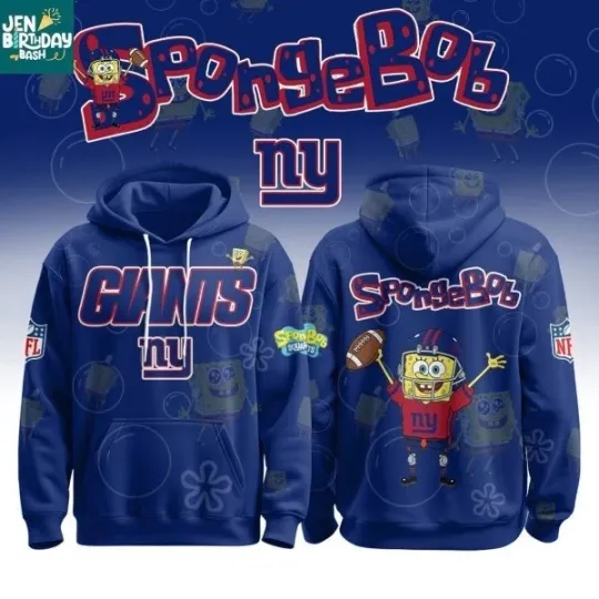 New York Team X SpongeBob  Search for SquarePants 3D Hoodie