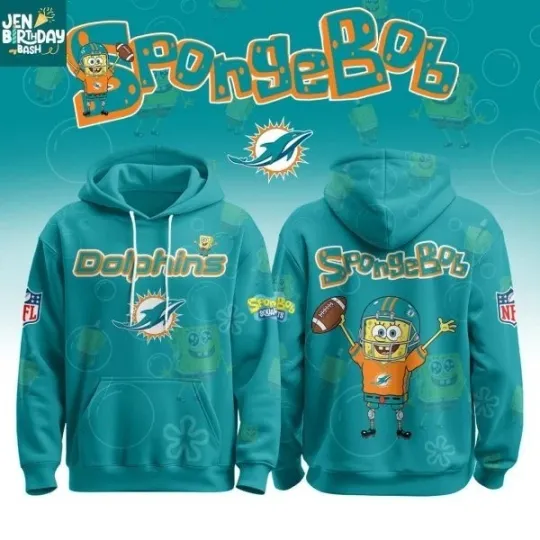 Miami X SpongeBob Search for SquarePants 3D Hoodie