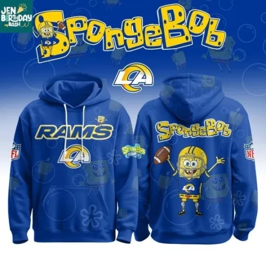 Los Angeles X SpongeBob Search for SquarePants 3D Hoodie