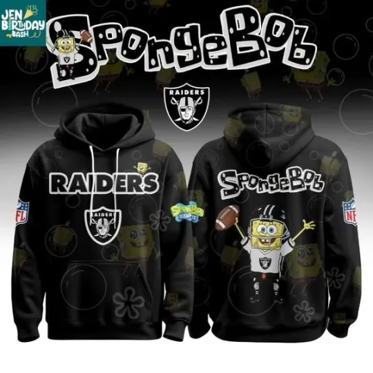 LAS VEGAS X SpongeBob Search for SquarePants 3D Hoodie