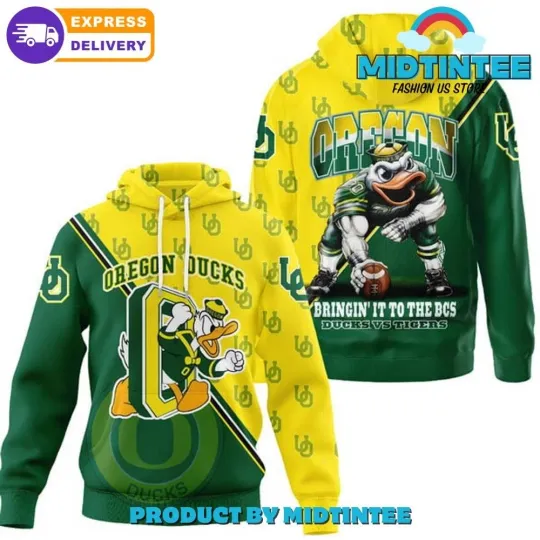 Discover Oregon Bringin' It To The BCS Ducks All Over Print 3D Hoodie