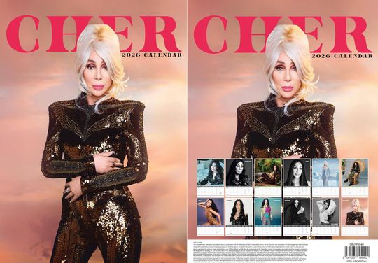 Discover Cher 2026 Vertical Wall Calendar A3 Photography Print for Home & Office