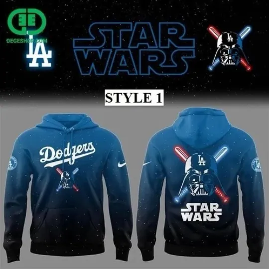 Discover SALE 35%!! Dodgers x Stars Hoodie 3D ALl over print
