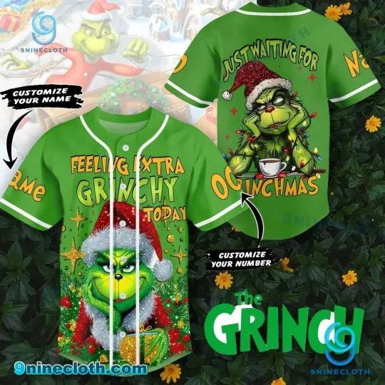 Discover Feeling Grin Today Just Waiting For Personalized Baseball Jersey ES553