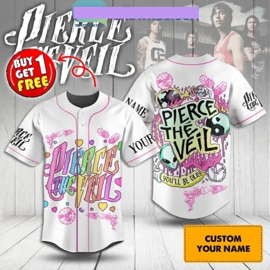 Pierce The Veil You Will Be Okay Personalized baseball jersey T Shirt ES659
