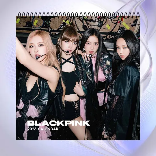 BLACKPINK 2026 Calendar, K-Pop Icons, Limited Collector’s Concert Edition
