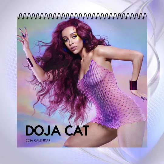 Discover Doja Cat 2026 Calendar, Vibrant Pop Art Wall Calendar Gift