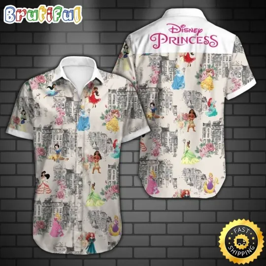 Discover Disney Princess Disney Movie Hawaiian Shirt