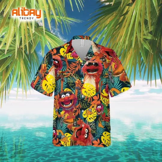 The Muppets Animal Tropical Hawaiian Shirt