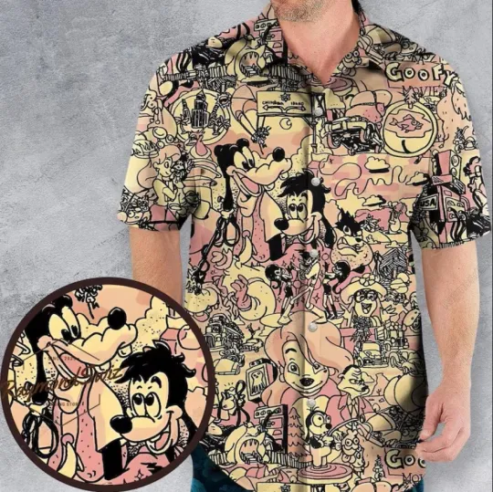 Discover Halloween Goofy Movie 3D Hawaii Shirt Halloween Gift