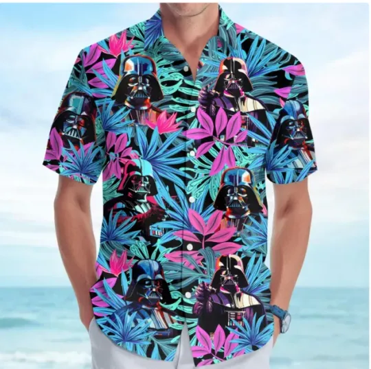 Darth Vader Star Wars 3D Hawaii Shirt