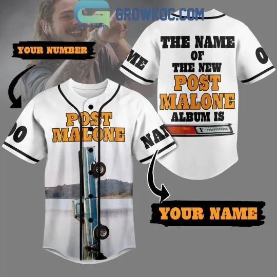 Discover Post Malonemas  The New Album Is F-1 Trillion Personalized Baseball Jersey
